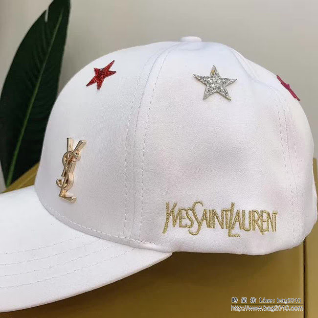 YSL聖羅蘭 爆新款 時尚百搭棒球帽 四季可戴 LLWJ7004
